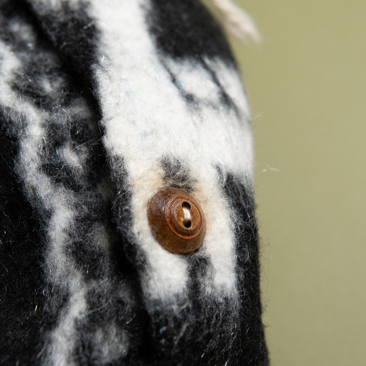 Hooded Wool Jacket Hand Made in Equador