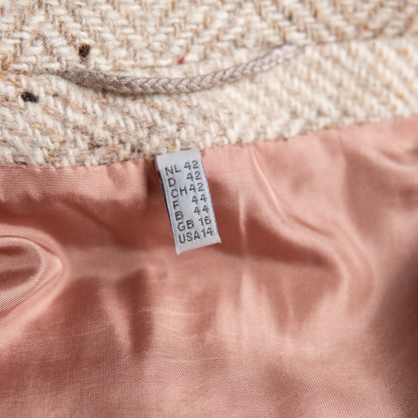 80s Herringbone Double Riders Design Jacket