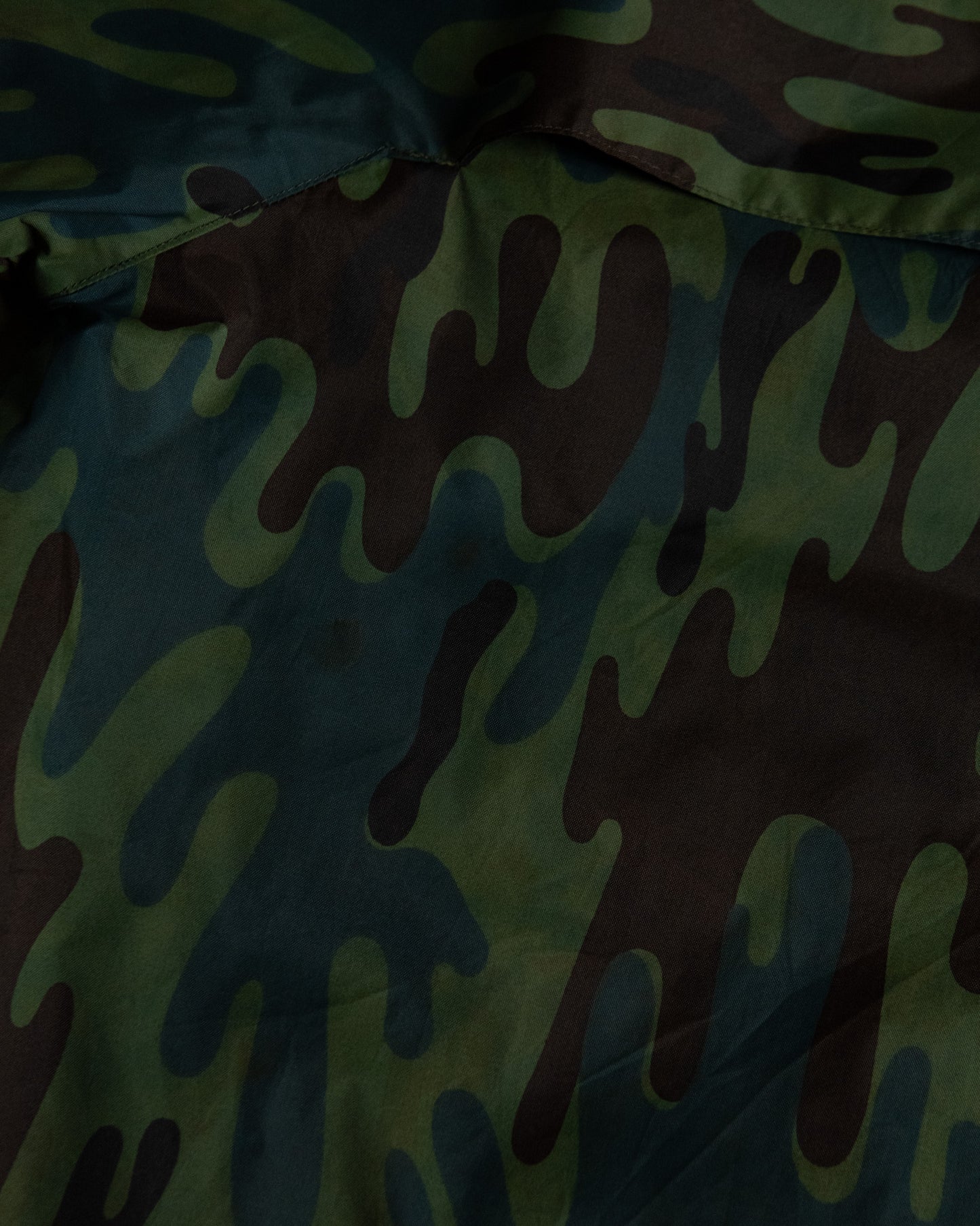 Military Camo Rain Jacket