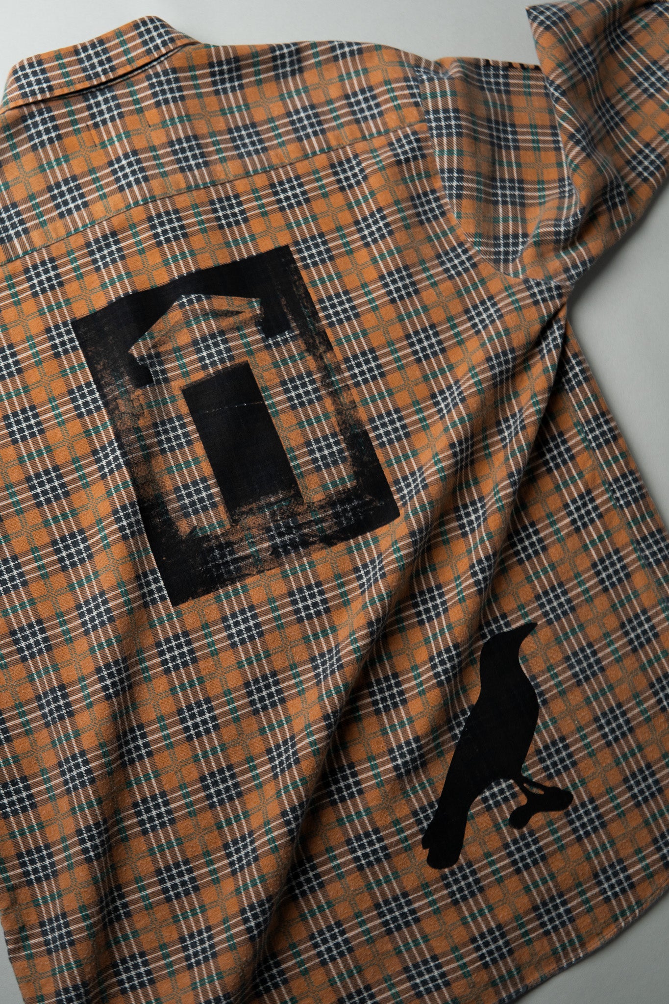 PICK UPPLE REAL WORLD / F.K.Series - Printed Flannel Shirt