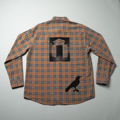 PICK UPPLE REAL WORLD / F.K.Series - Printed Flannel Shirt