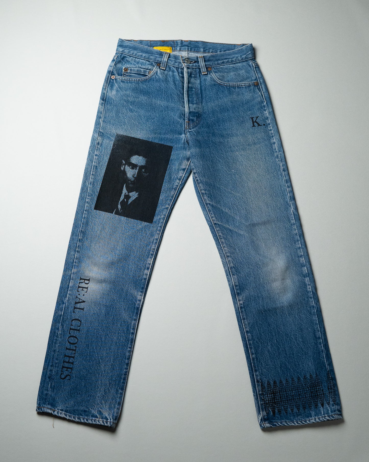PICK UPPLE REAL WORLD / F.K.Series - Denim Pants