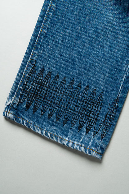 PICK UPPLE REAL WORLD / F.K.Series - Denim Pants