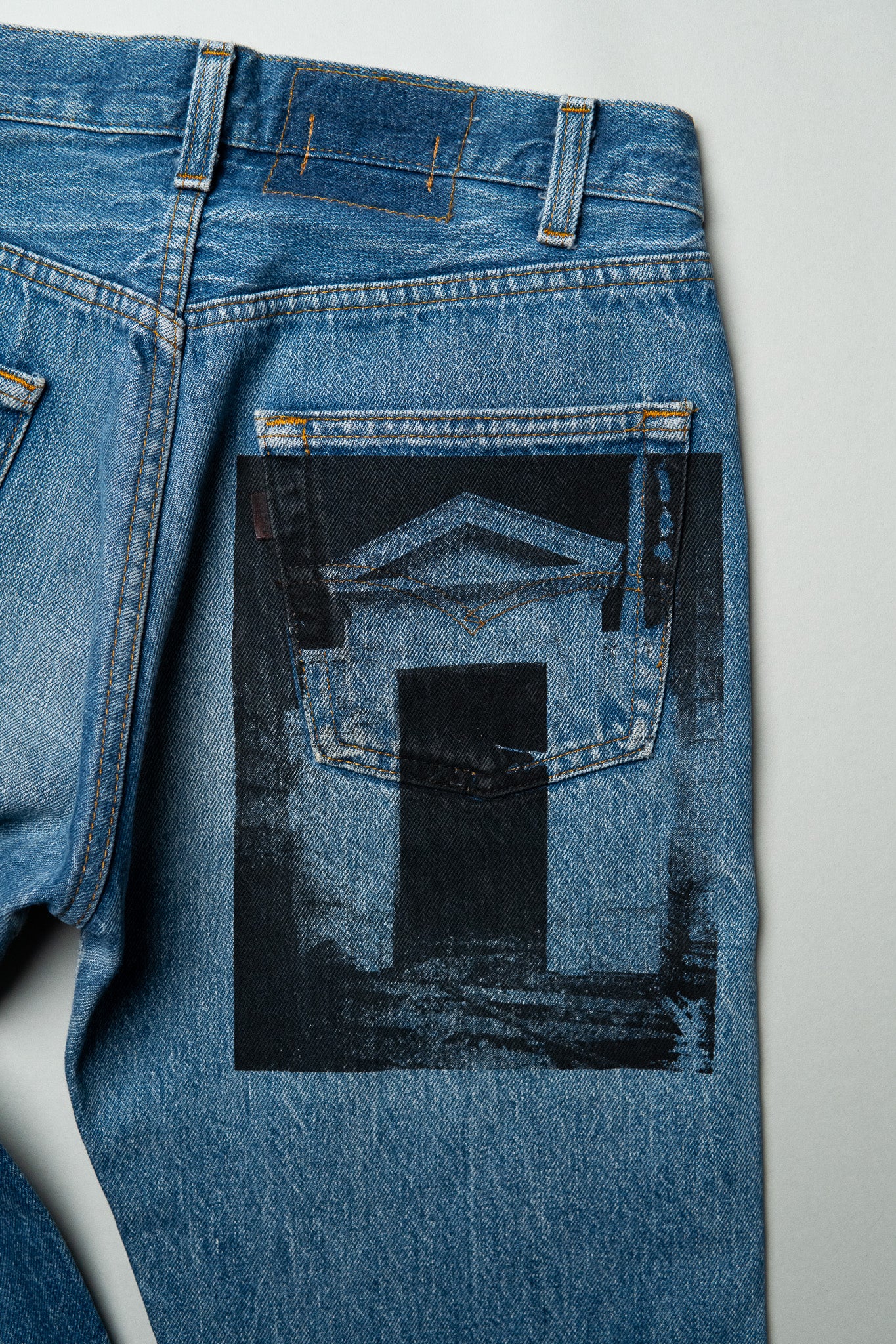 PICK UPPLE REAL WORLD / F.K.Series - Denim Pants