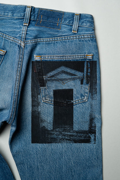 PICK UPPLE REAL WORLD / F.K.Series - Denim Pants
