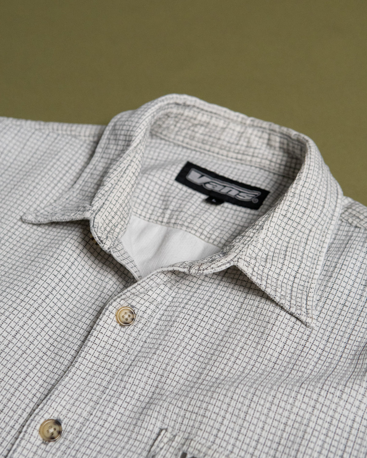 "Vans" Printed Corduroy Shirt