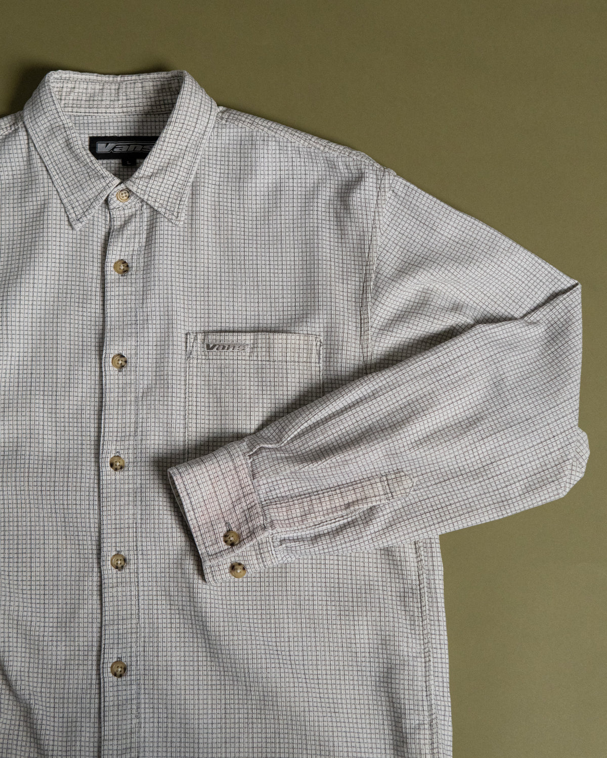 "Vans" Printed Corduroy Shirt