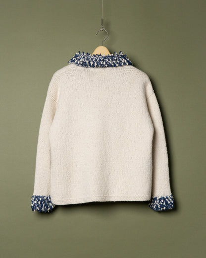 "PACHAMAMA" Knit Zip Jacket - Handmade in Ecuador