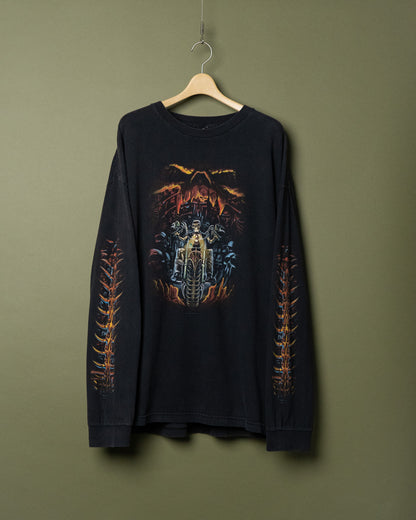 90~00s “AMERICAN IRON V-Twin" Long Sleeve T-Shirt