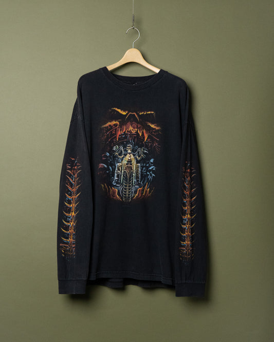 90~00s “AMERICAN IRON V-Twin" Long Sleeve T-Shirt