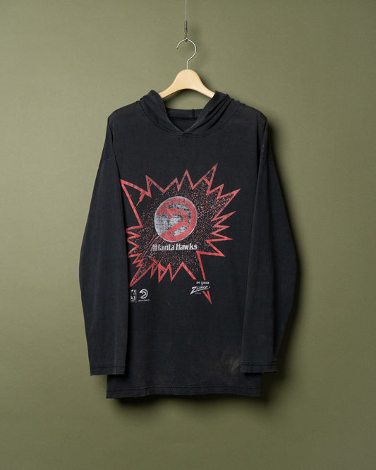 90s "ATLANTA HAWKS × ZUBAZ" Hoodie
