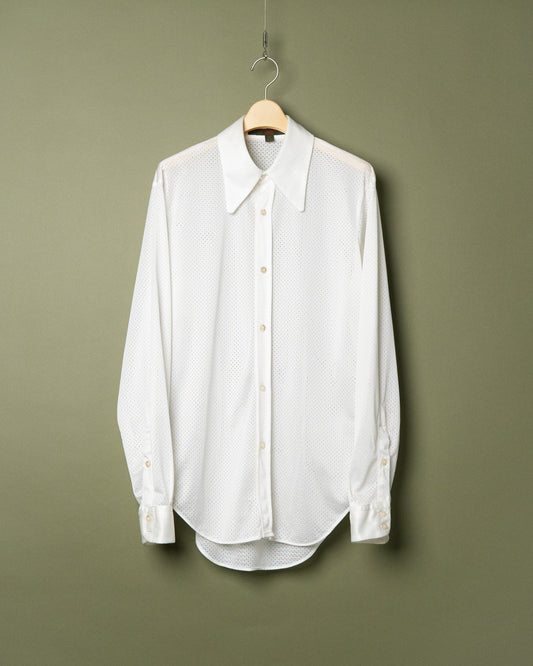 "KATHARINE HAMNETT DENIM" Mesh Dress Shirt