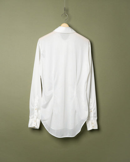 "KATHARINE HAMNETT DENIM" Mesh Dress Shirt