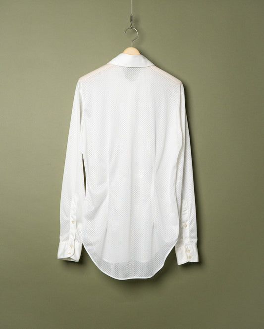 "KATHARINE HAMNETT DENIM" Mesh Dress Shirt