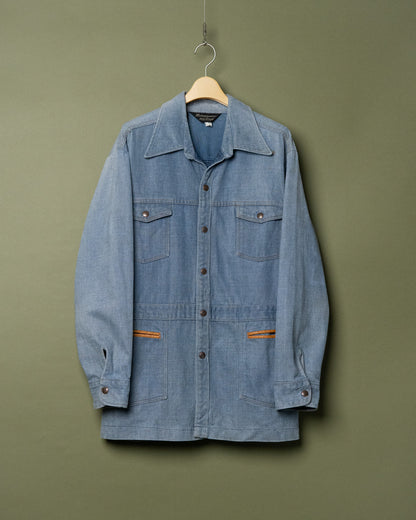 70s "Dickies" Denim Shirt Jacket