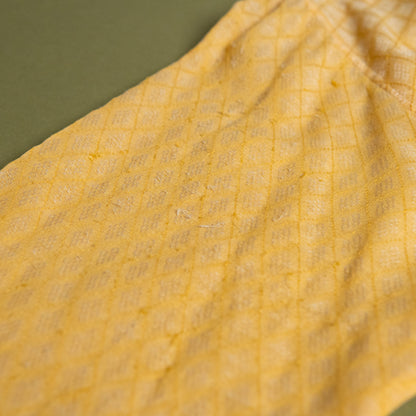 70s Jacquard Diamond Dress Shirt