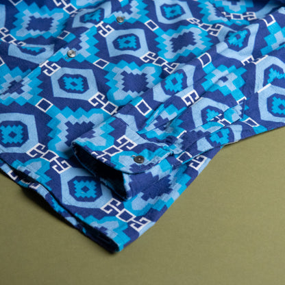 70s Czechoslovak Geometric Shirt