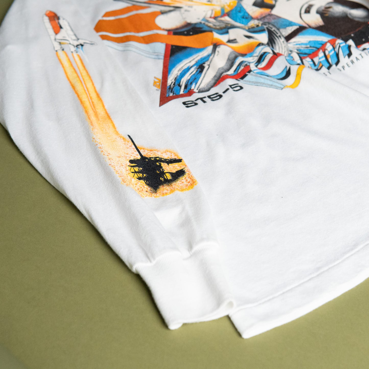 1982 “NASA STS-5 Columbia” Long Sleeve T-Shirt