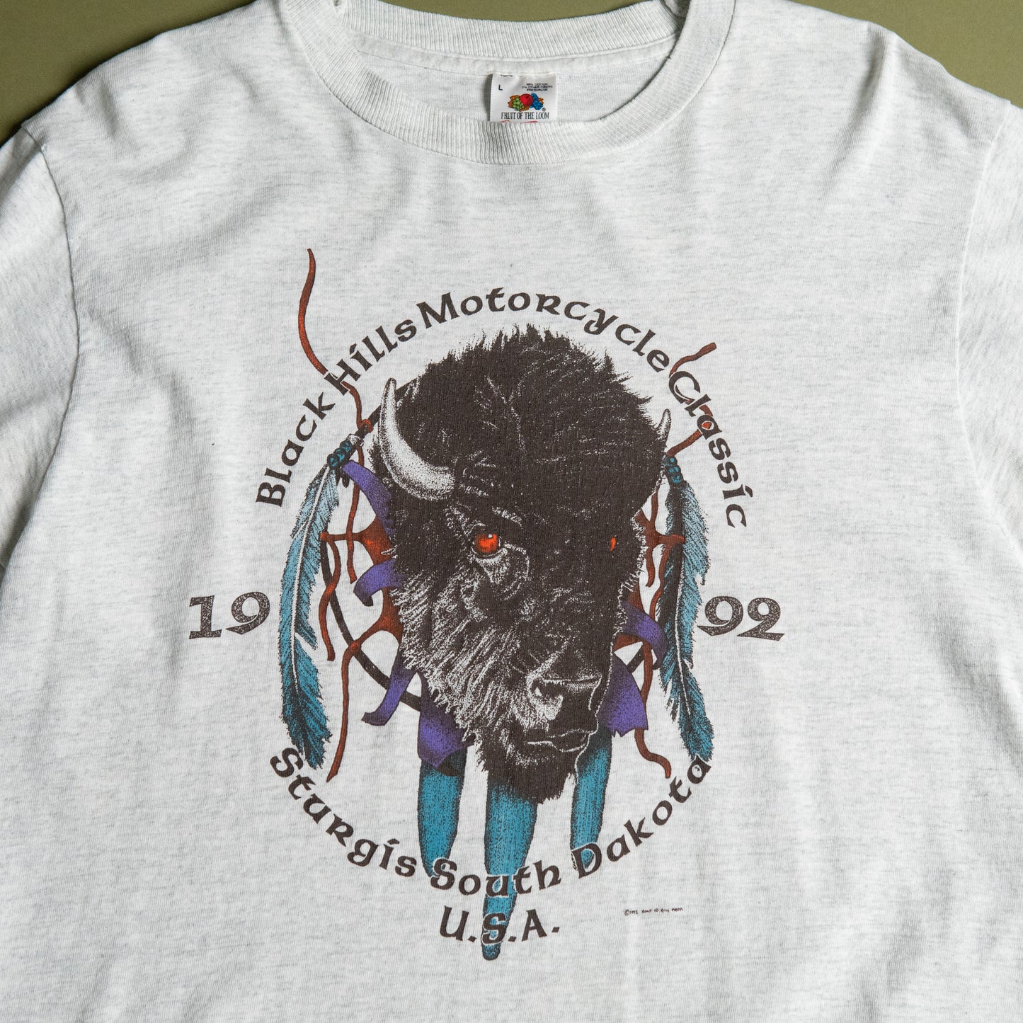 1992 “Black Hills Motorcycle Classic” Long Sleeve T-Shirt