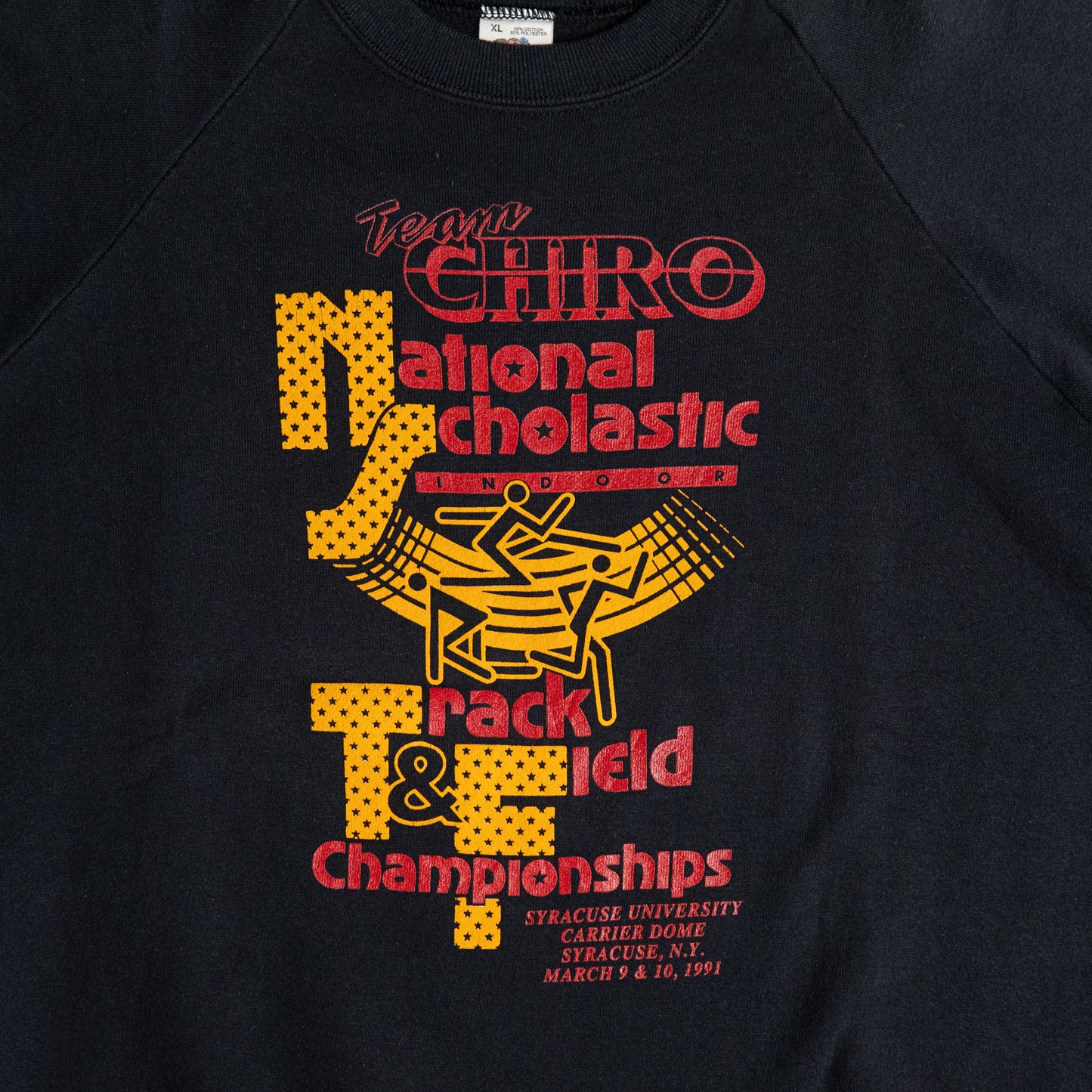 "1991 National Scholastic Indoor Track & Field" Sweatshirt