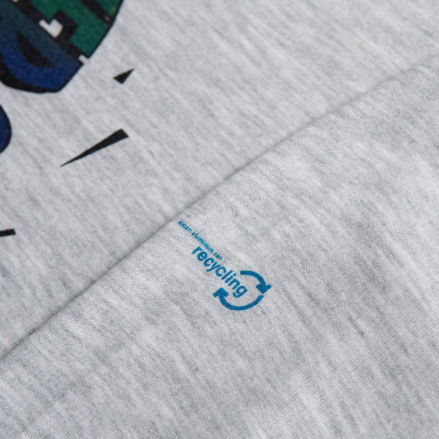 90s "STEP ON IT" Recycling Sweatshirt