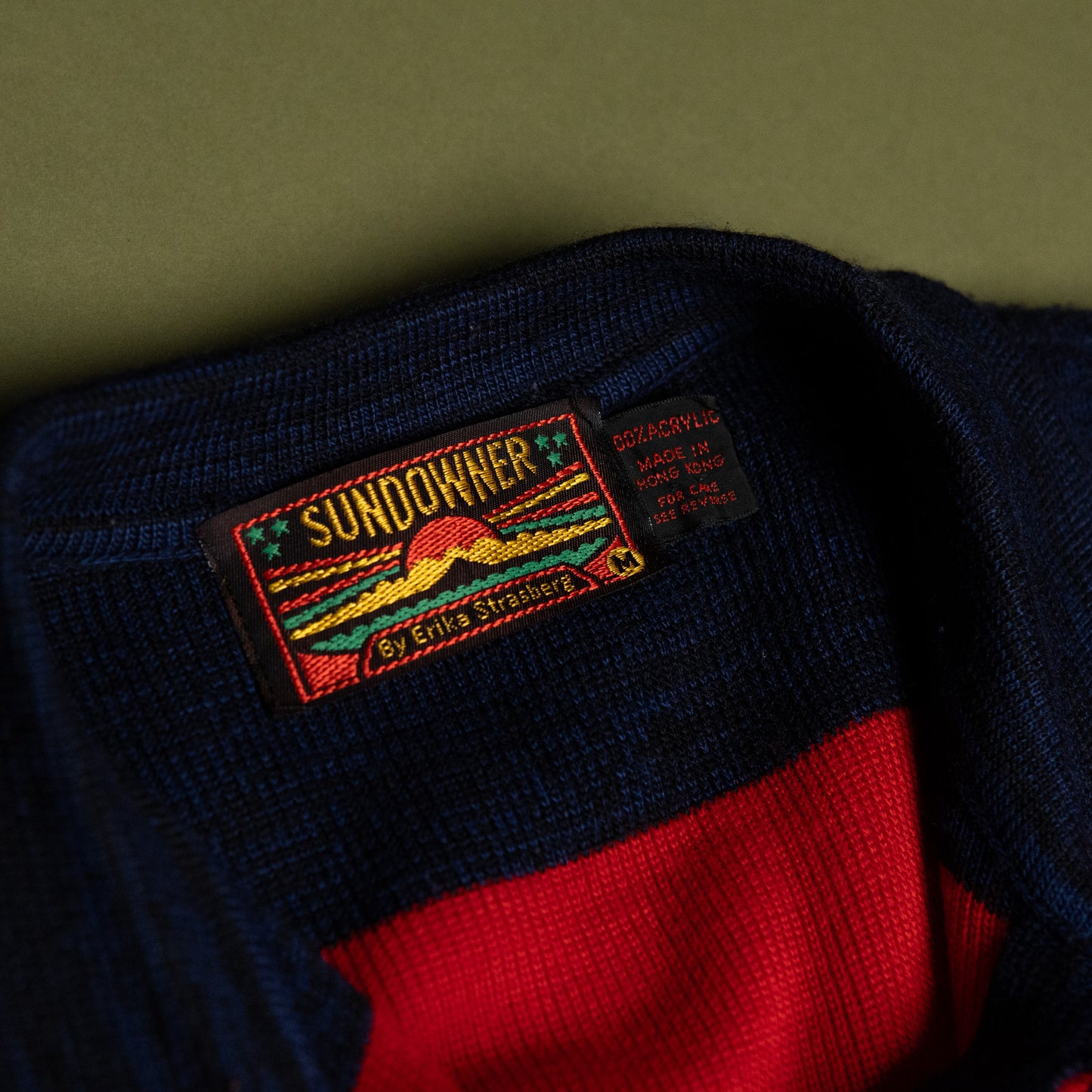 Multi Striped Acrylic Sweater