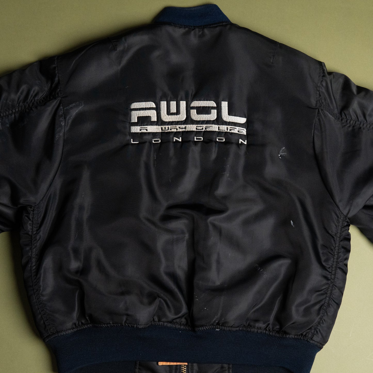 90s AWOL 'A WAY OF LIFE' MA-1 Jacket