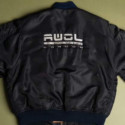 90s AWOL 'A WAY OF LIFE' MA-1 Jacket