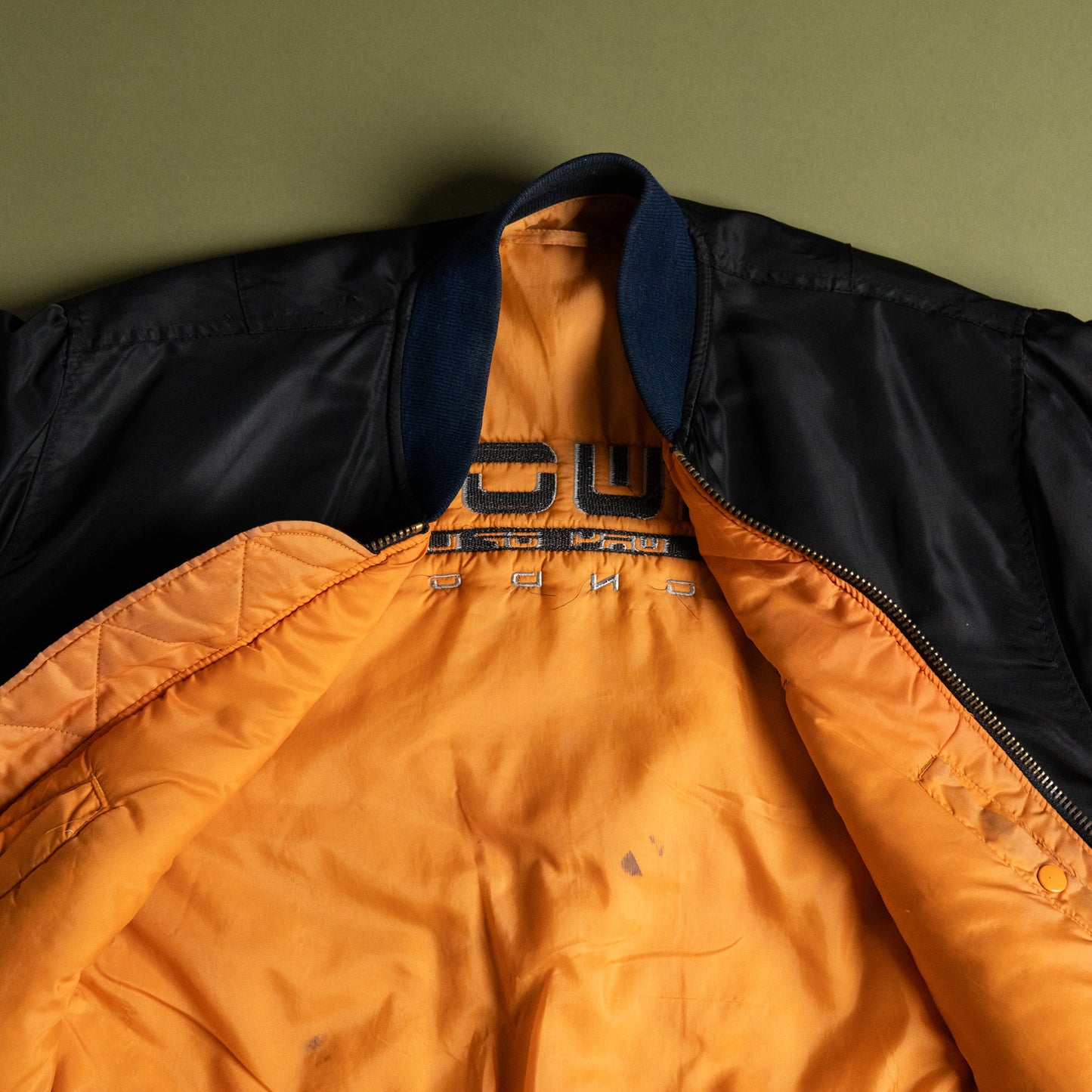90s AWOL 'A WAY OF LIFE' MA-1 Jacket