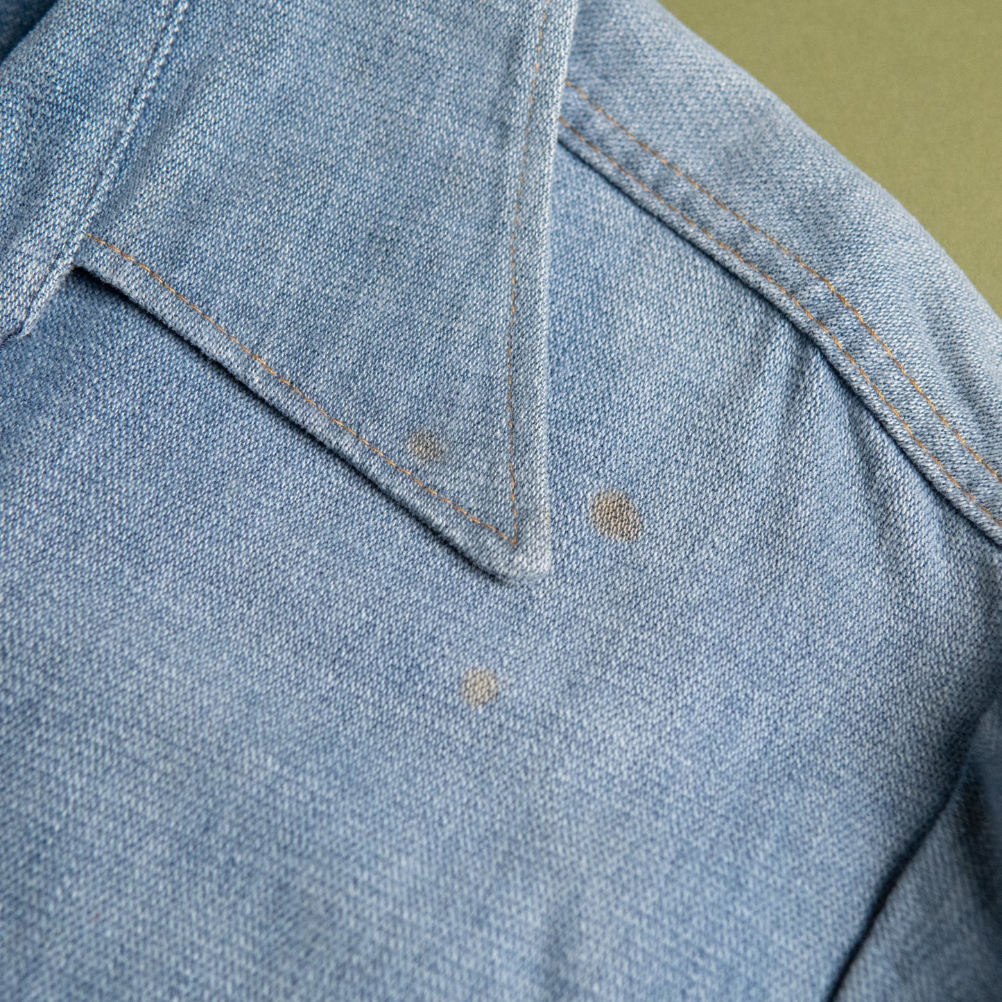 70s "Dickies" Denim Shirt Jacket