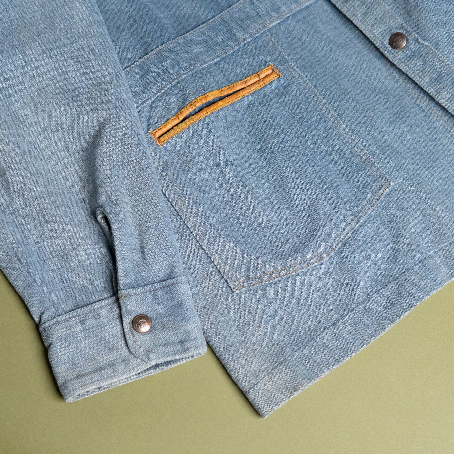 70s "Dickies" Denim Shirt Jacket