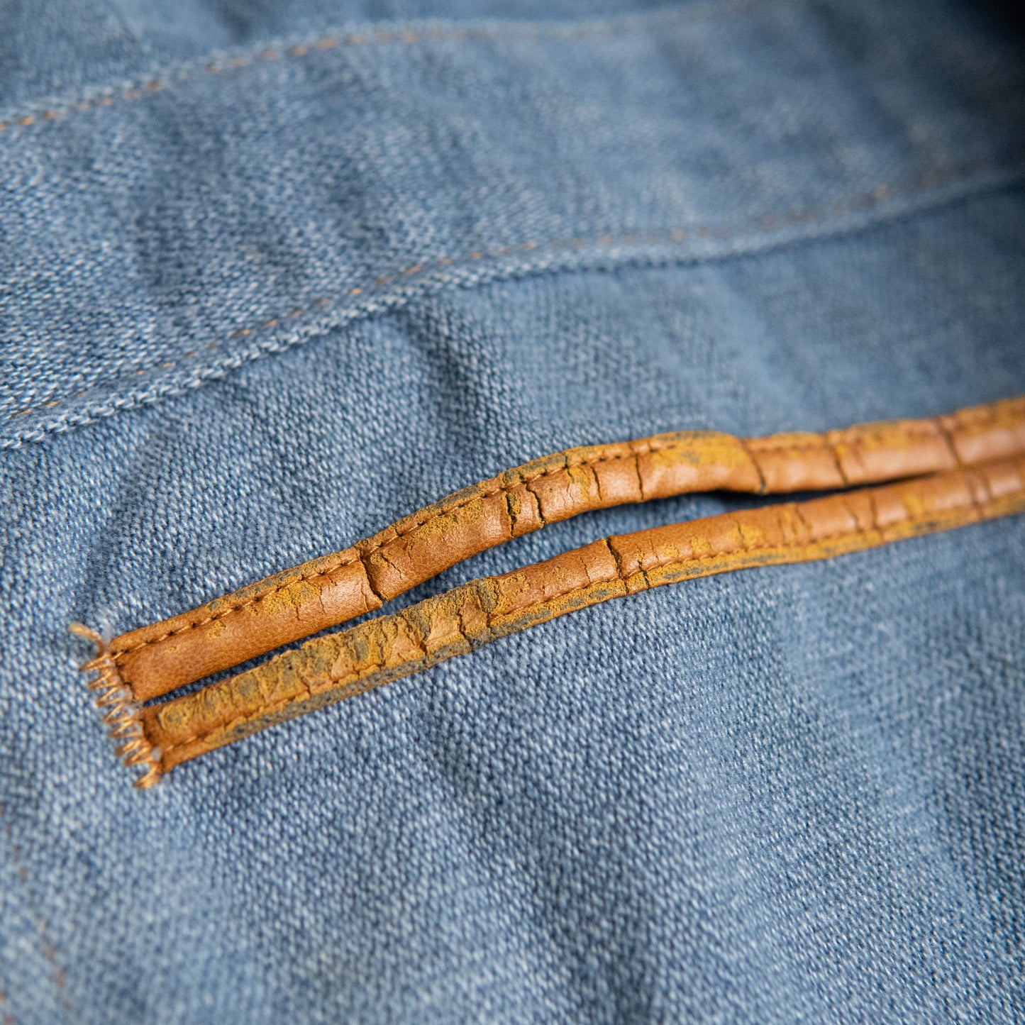 70s "Dickies" Denim Shirt Jacket