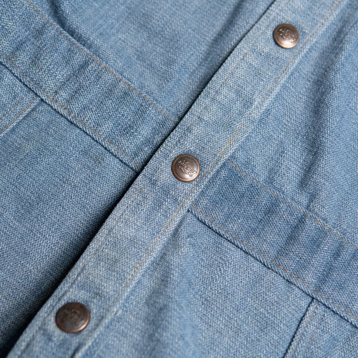 70s "Dickies" Denim Shirt Jacket