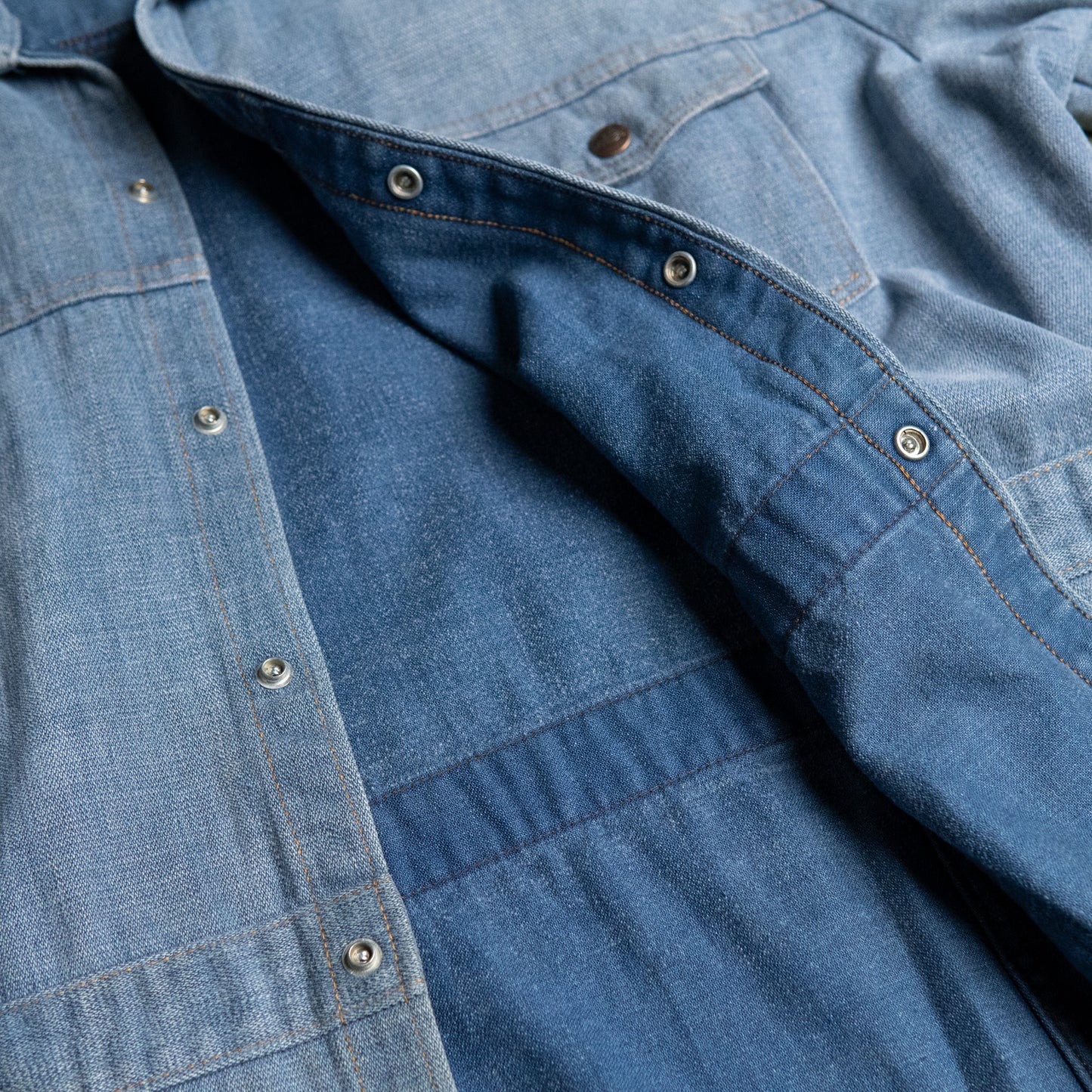 70s "Dickies" Denim Shirt Jacket