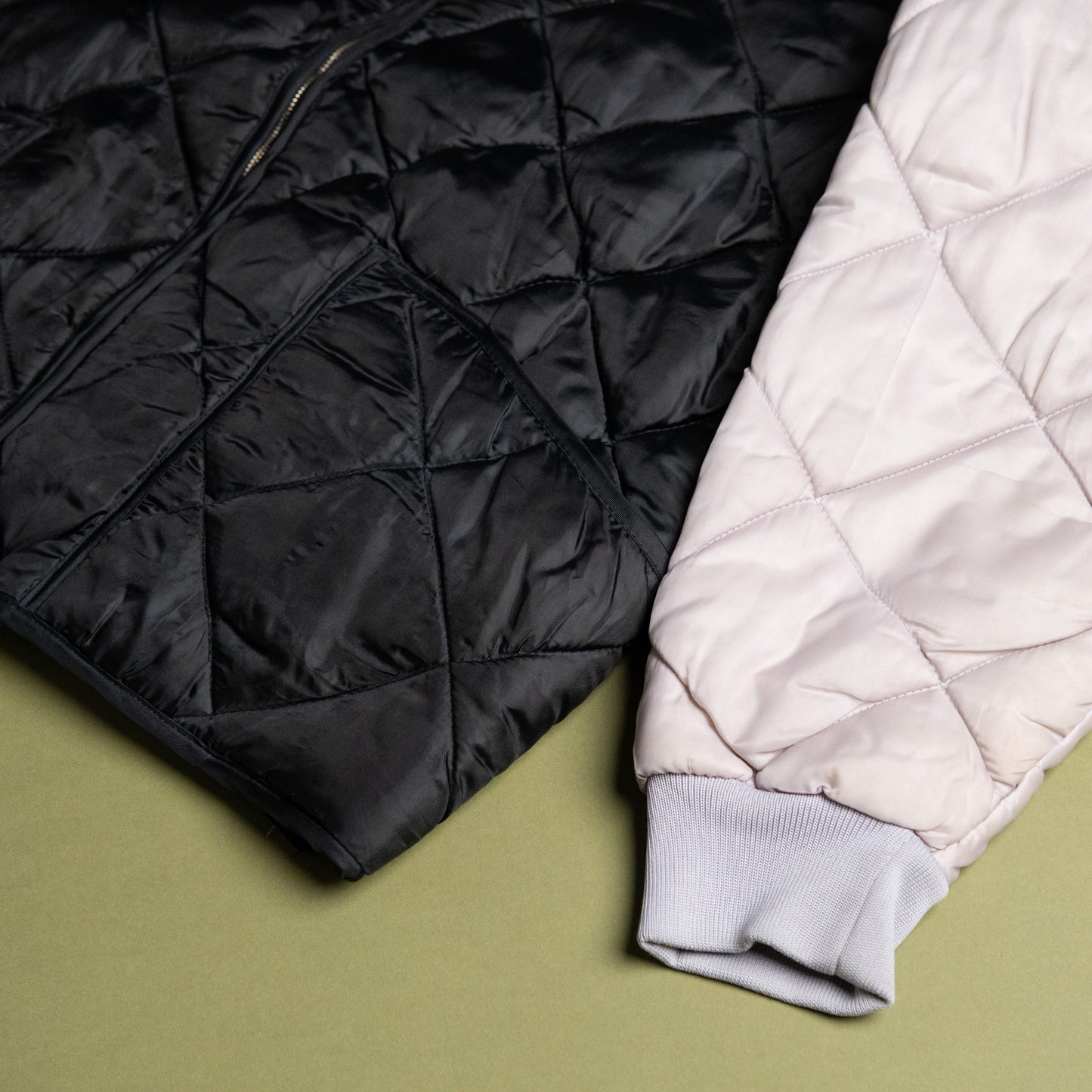 Bicolor Quilting Jacket