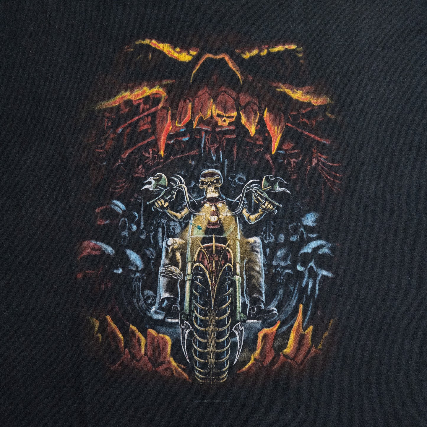 90~00s “AMERICAN IRON V-Twin" Long Sleeve T-Shirt