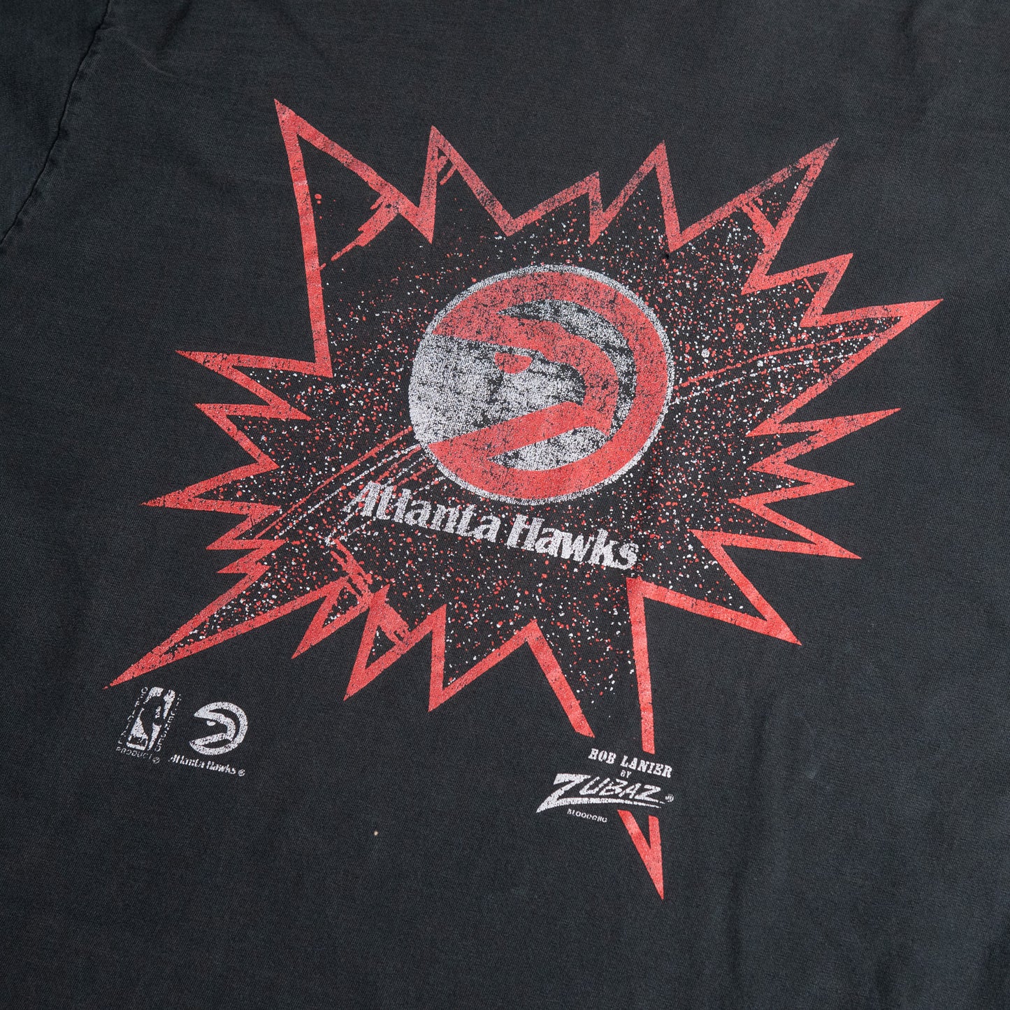 90s "ATLANTA HAWKS × ZUBAZ" Hoodie