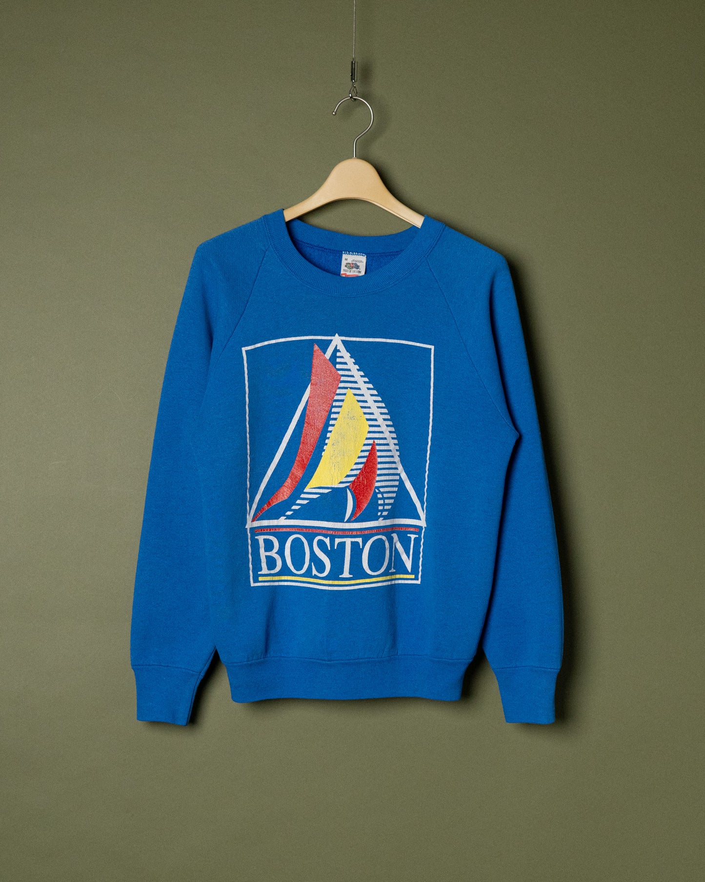 “BOSTON” Sail Graphic Sweatshirt