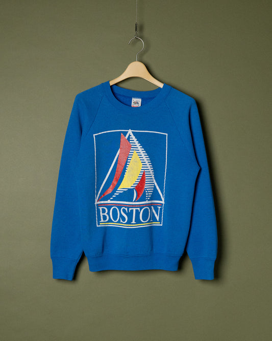 “BOSTON” Sail Graphic Sweatshirt