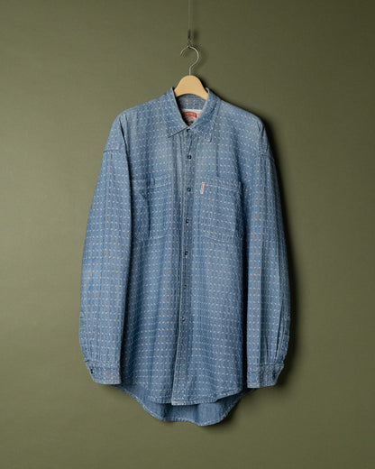 Jacquard Chambray Shirt