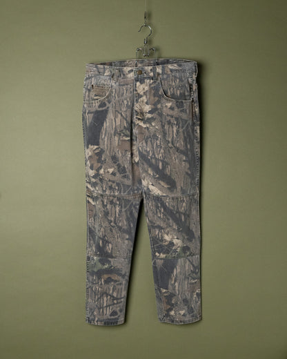 "Wrangler" Double Knee Realtree Camo Jeans