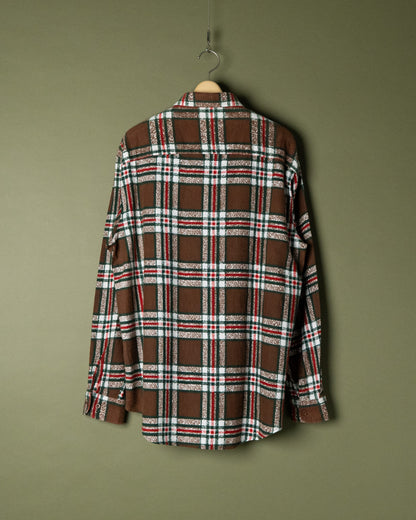 Printed Flannel Plaid Shirt