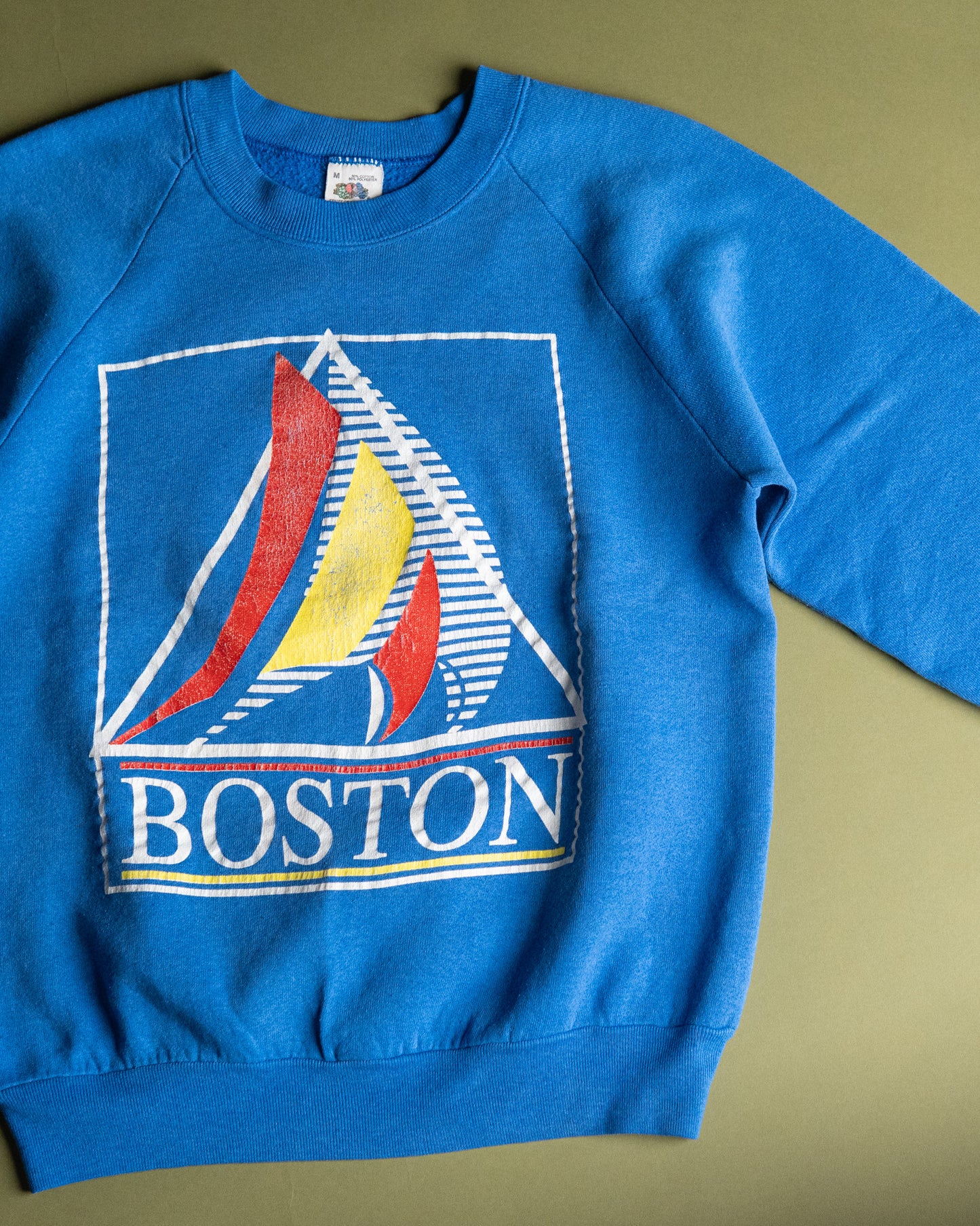 “BOSTON” Sail Graphic Sweatshirt