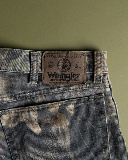 "Wrangler" Double Knee Realtree Camo Jeans