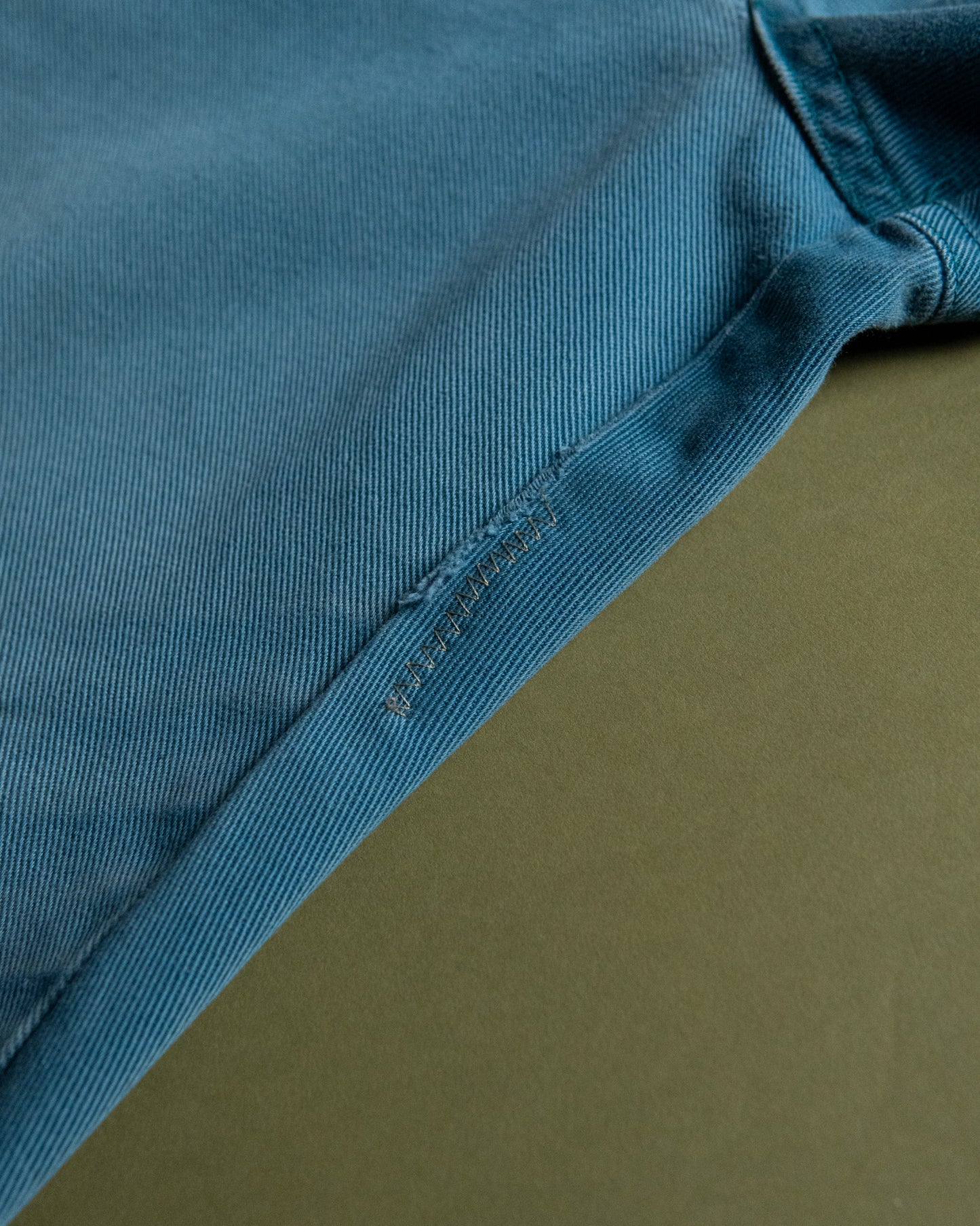 Turquoise Work Pants with Knee Pad Pocket