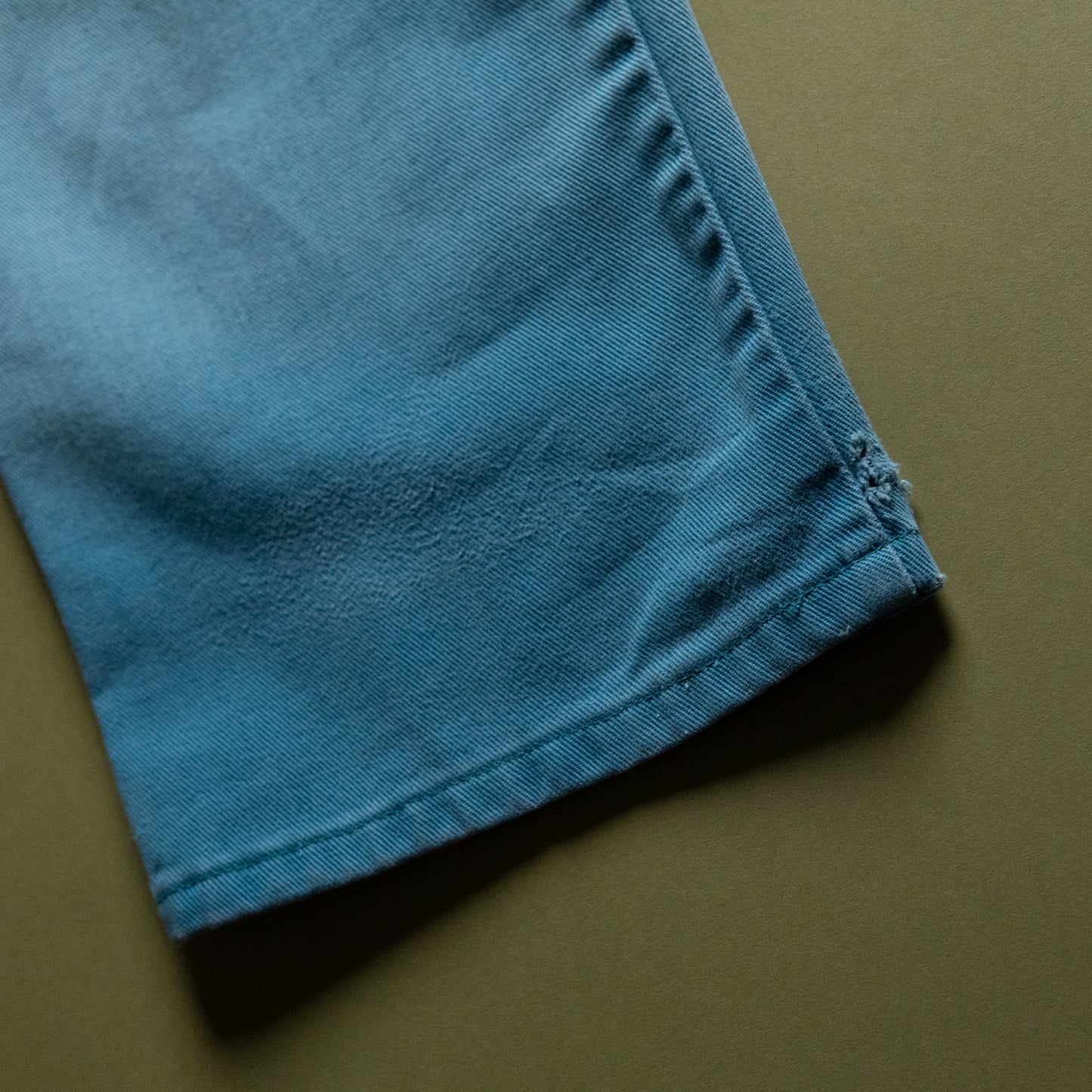 Turquoise Work Pants with Knee Pad Pocket