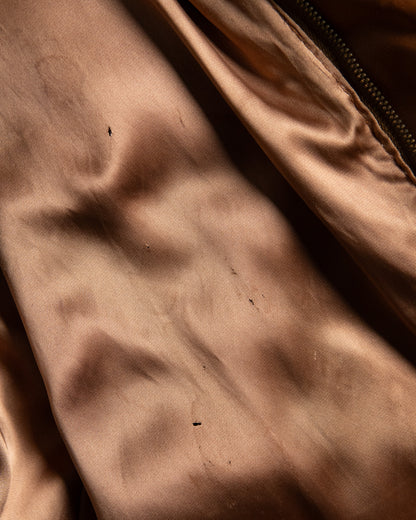 Zip-Up Leather Jacket Made in U.S.A.