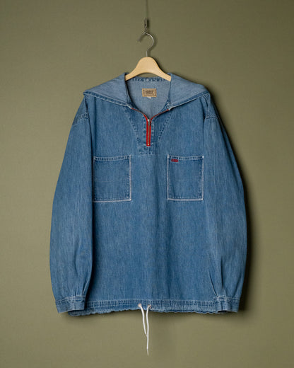 "GUESS" Denim Half-Zip Anorak