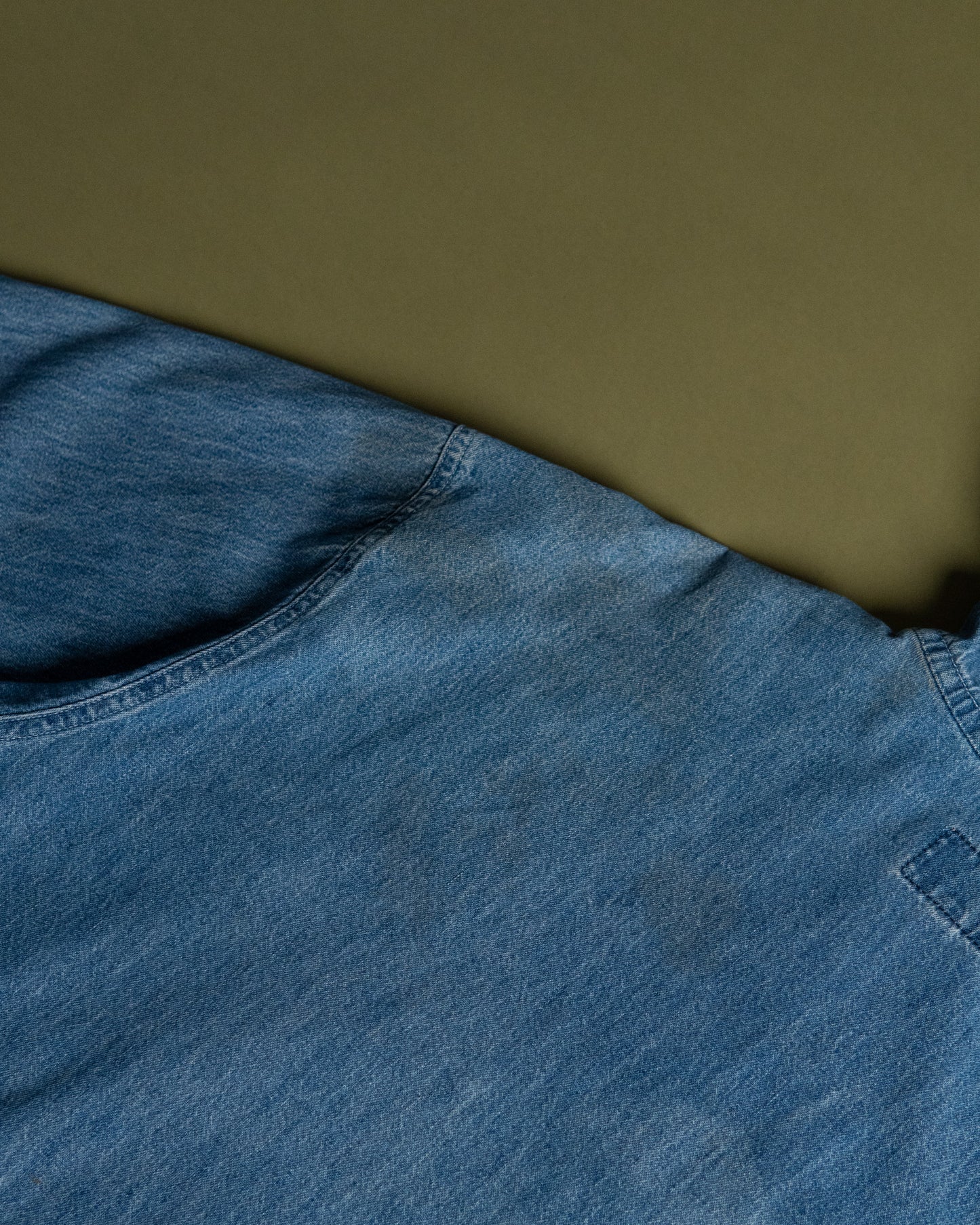 "GUESS" Denim Half-Zip Anorak