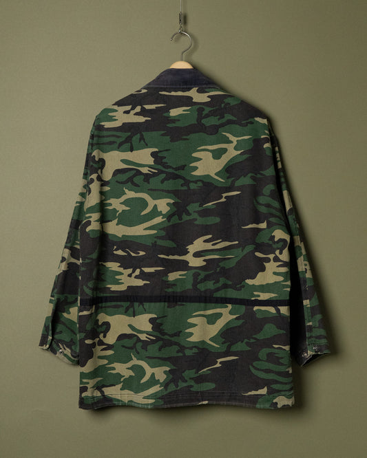 "HAZE" Camo Zip-Up Jacket